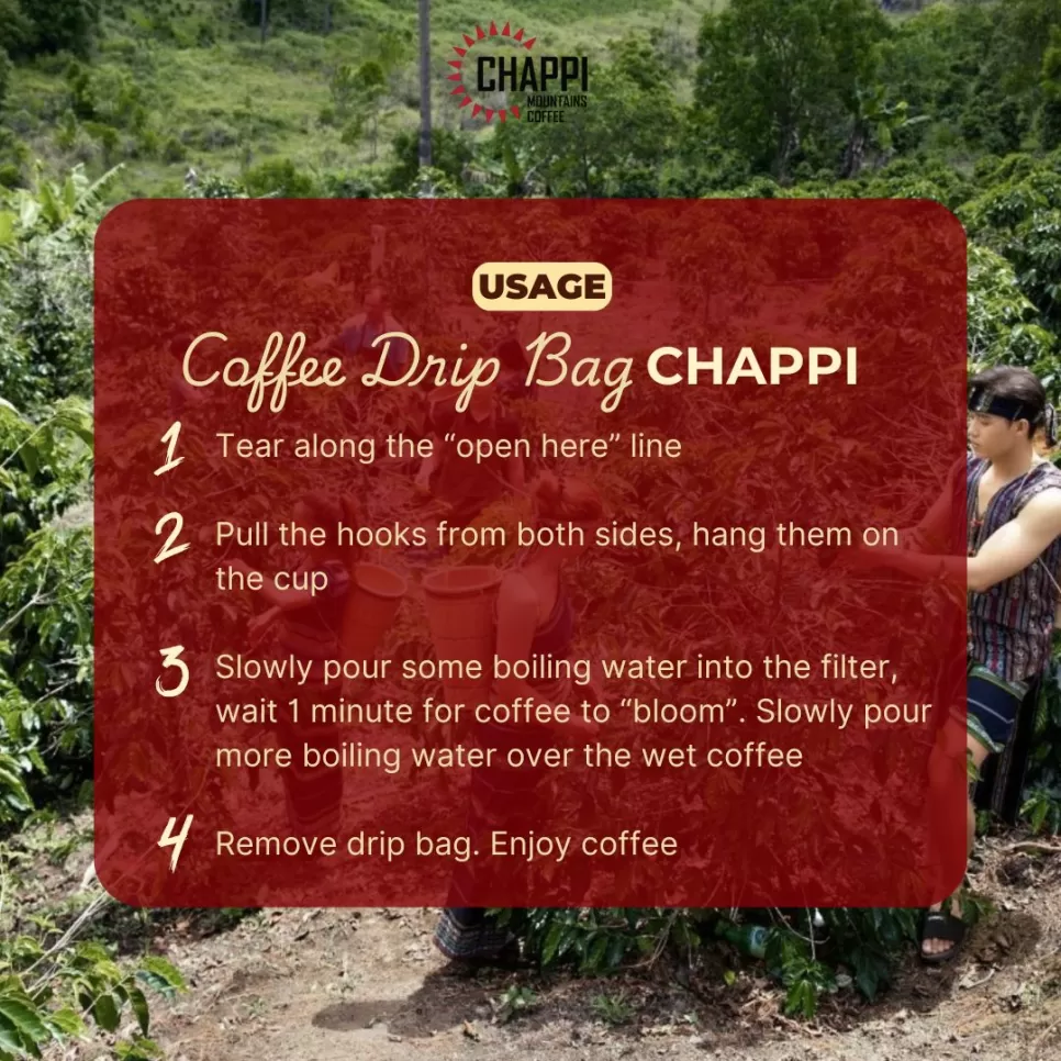 Chappi Blend Drip Bag Coffee